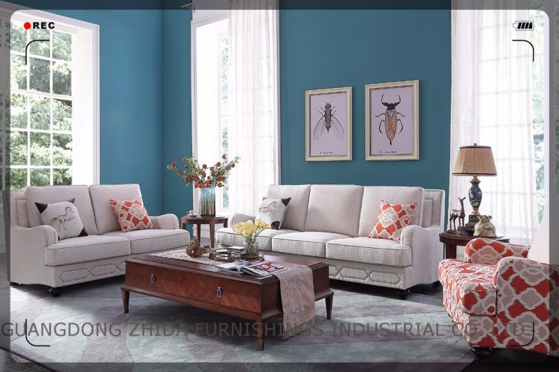 Americal Style Fabric Sofa Set High Quality Sofa