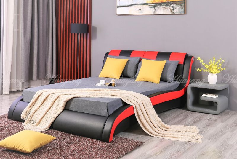 Upholstered Floor Bed Capsule Bed Modern Bed Luxury Bed Flat Bed Home Furniture