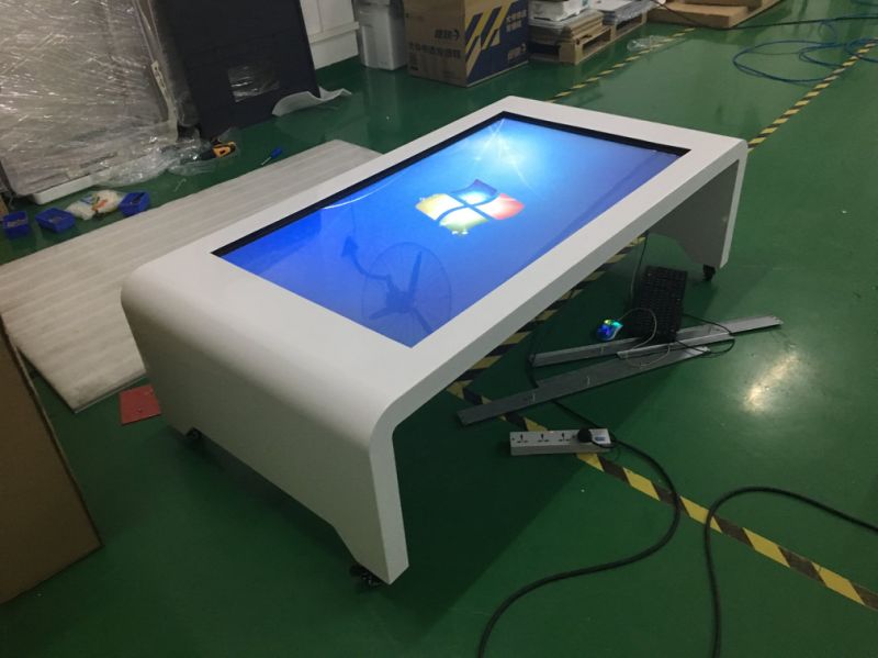 Topadkiosk Innovation Touch Screen Coffee Table Android Tablet Coffee Table Tablet Kiosk for Restaurant
