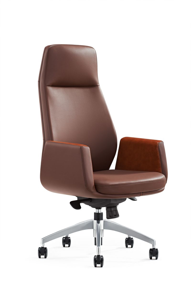 Modern PU Leather Computer Manager Work Desk Office Chair