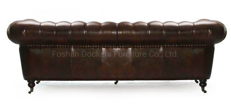 Chinese Home Furniture Set Living Room Genuine Leather Sofa Furniture