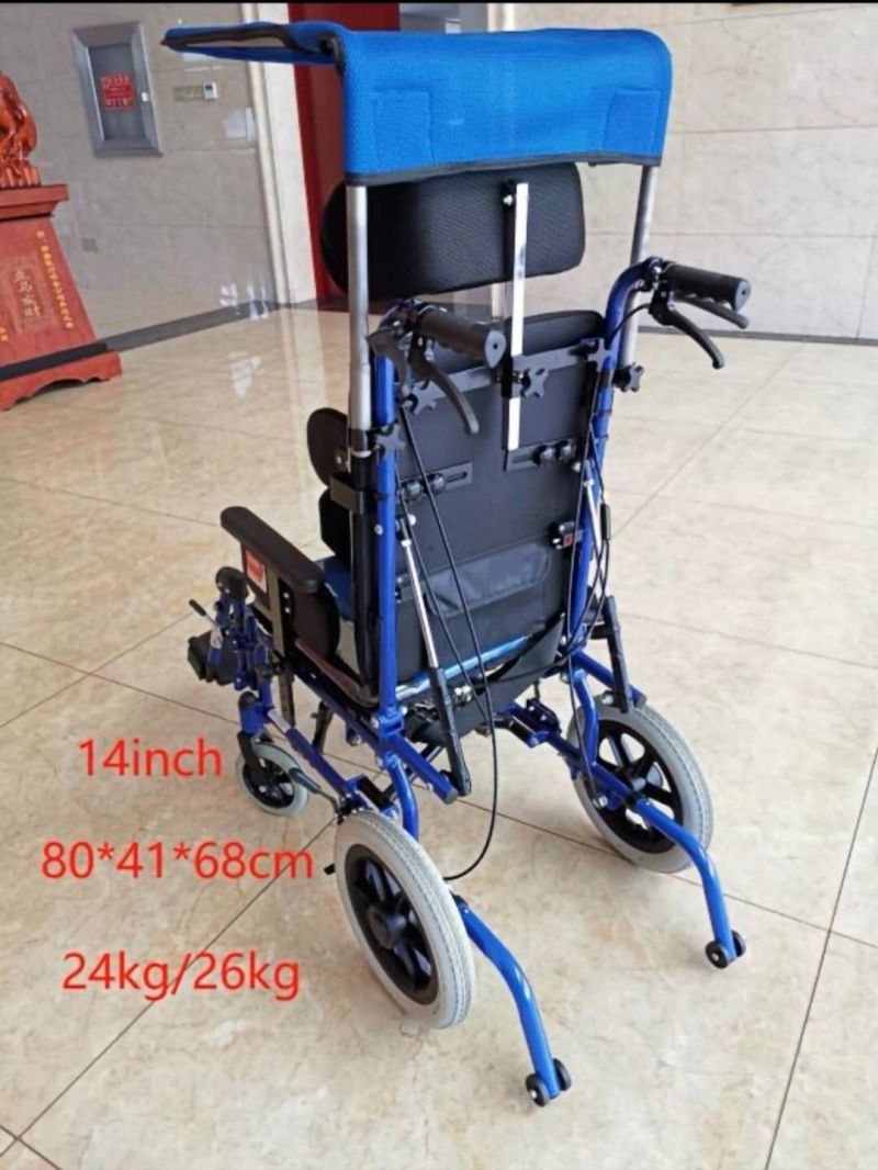 2021 New Product Colorful Wheelchair Frame Cerebral Palsy Children Chairs for Disabled Children