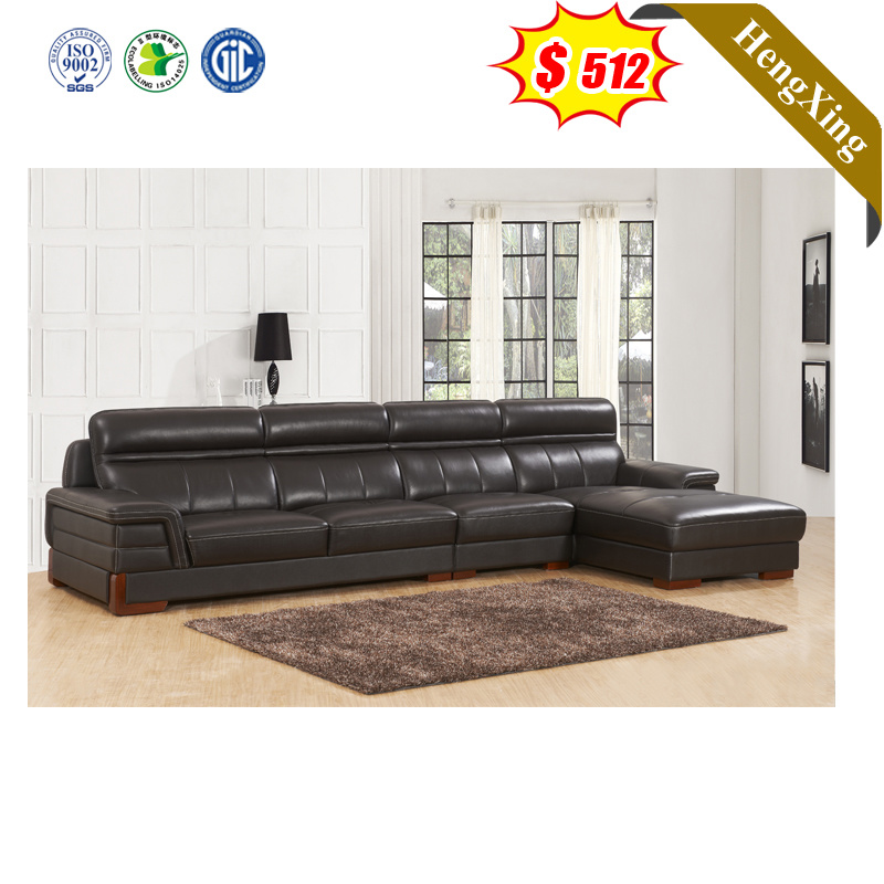 Dark Color Leather Sectional Sofa Large Sofa Living Room Sofa