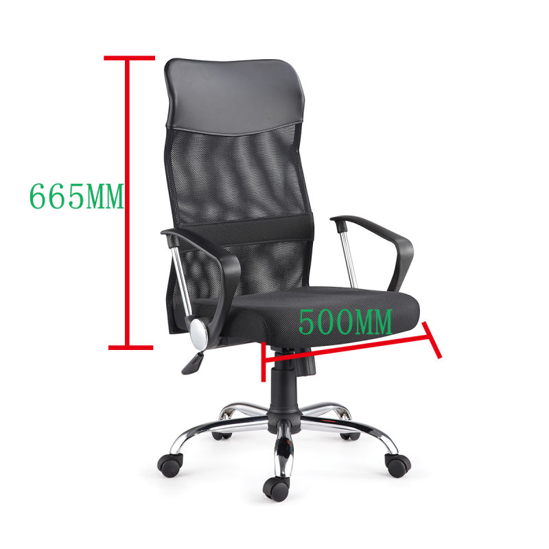 Black Color Steel Cool Mesh Chair Office Waiting Chairs