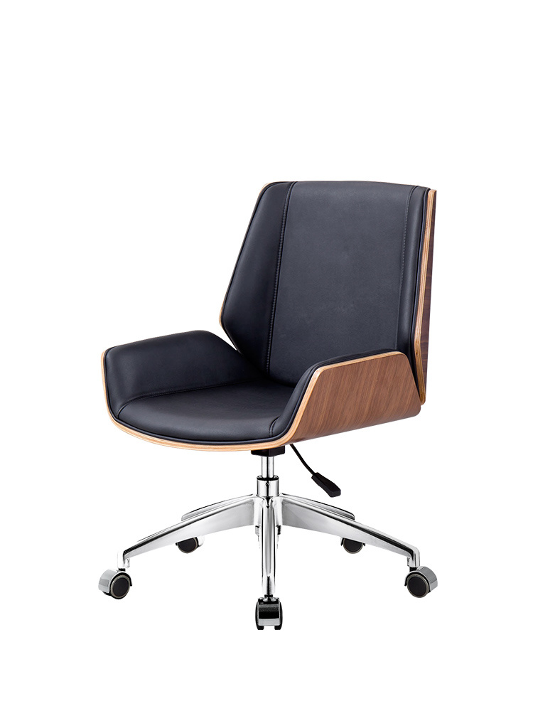 Office Staff Chair Home Leather Chair Computer Chair Ergonomic Computer Chair Training Room Chair Furniture