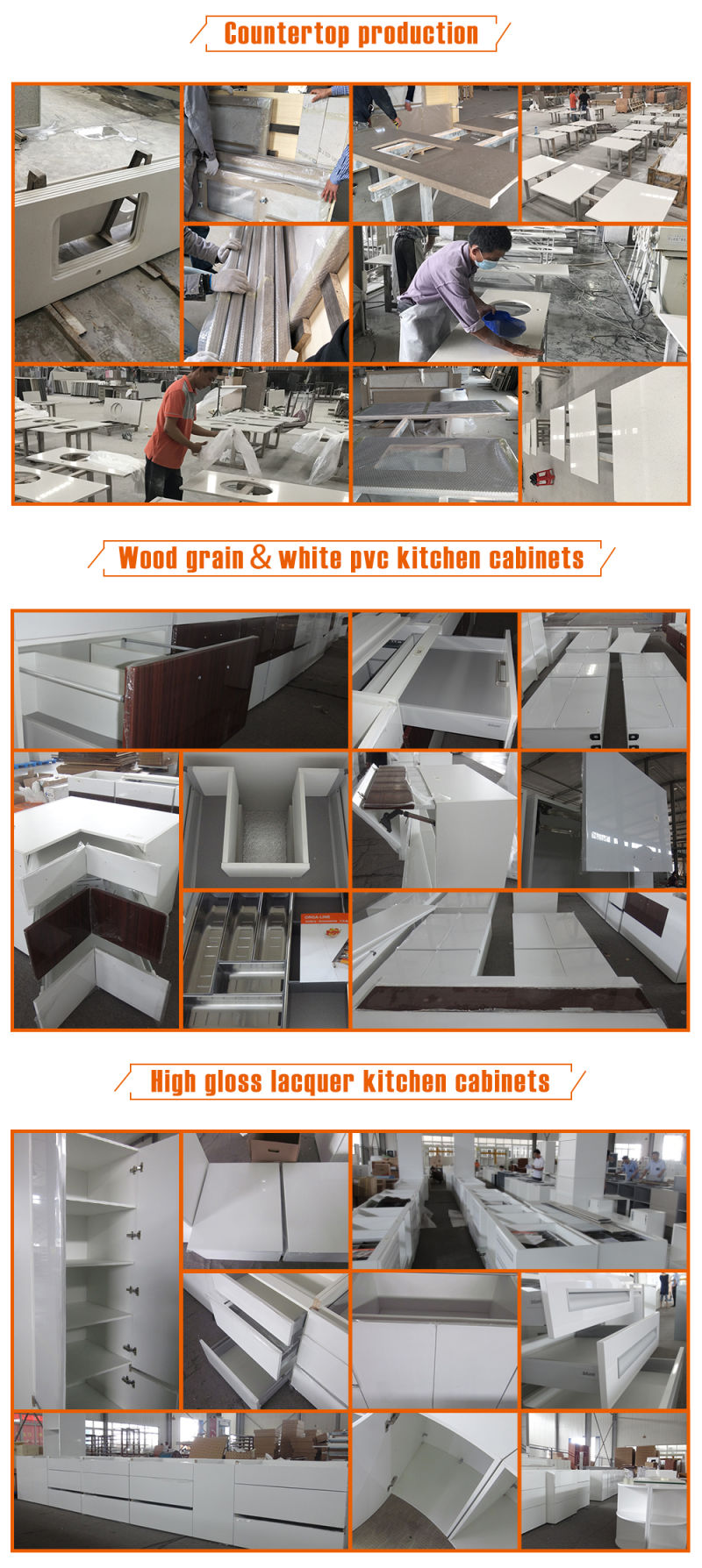 China Modern Wood Veneer Kitchen Cabinet Design Kitchen Furniture