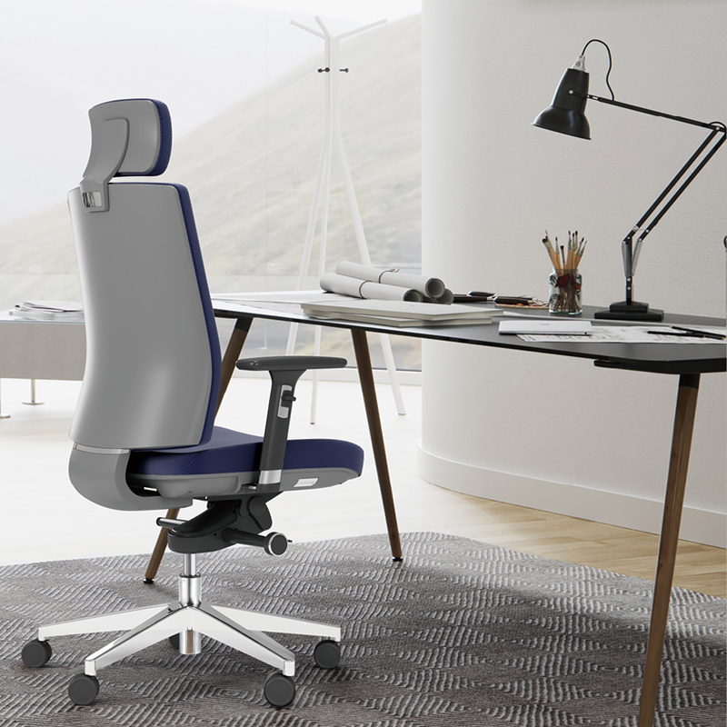 Modern Medium Back Fabric Mold Foam Seat Office Computer Chair
