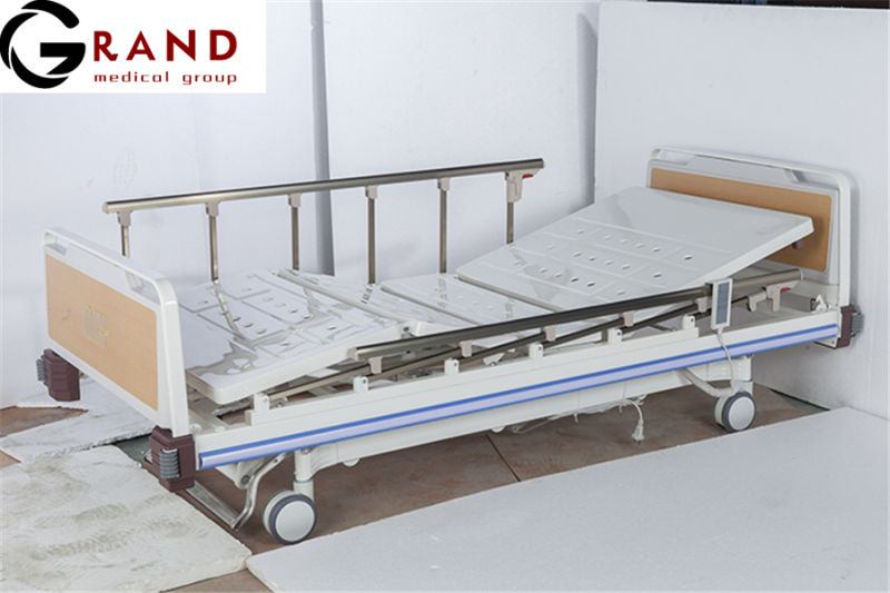 Automatic Three Function Nursing Bed Electric Adjusted Hospital Bed Manufacture