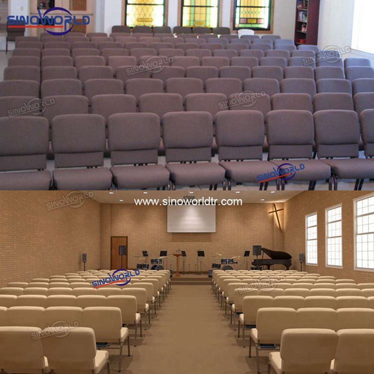 Metal Church Auditorium Chair, Auditorium Chair for Church, Church Chair