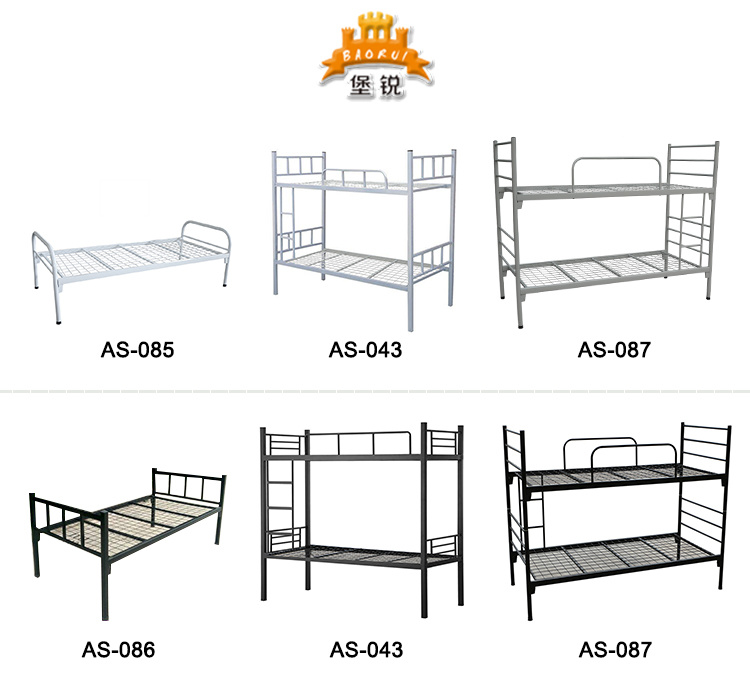 Steel Furniture Supply Portable Army Military Camping Metal Bed