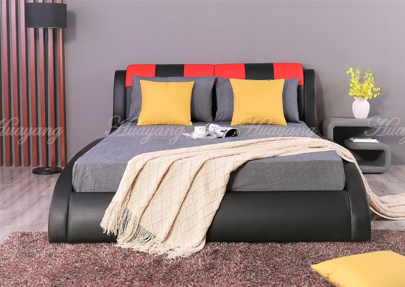 Upholstered Floor Bed Capsule Bed Modern Bed Luxury Bed Flat Bed Home Furniture