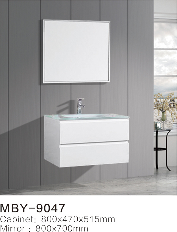 European Modern Bathroom Vanity with PVC Cabinet