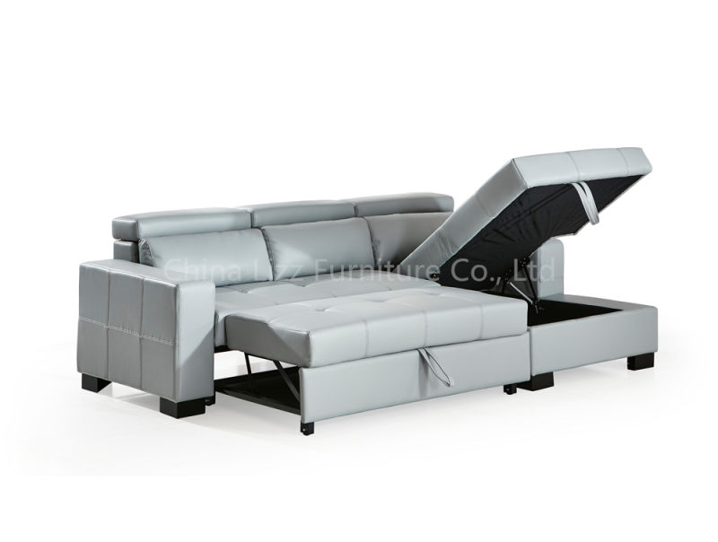 Home Space Saving Simple Stylish European Design Sectional Sofa Bed