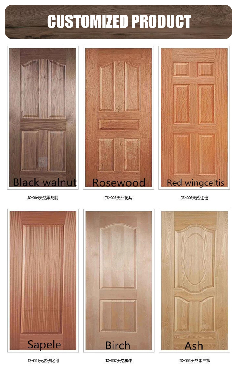 MDF/HDF Molded Door Skin for Interior Wooden Doors