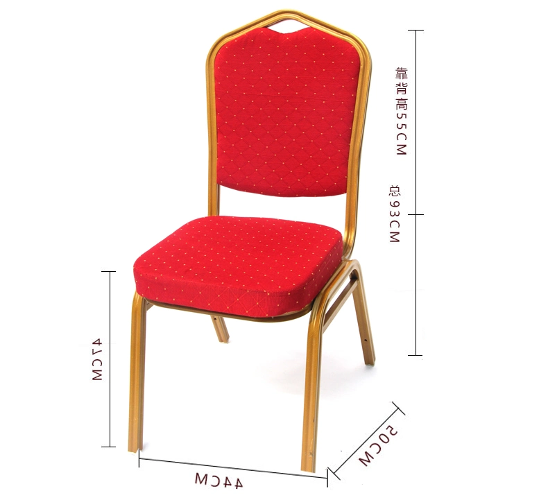 Best Selling Wedding Hotel Indoor Restaurant Armless Stackable Banquet Chair