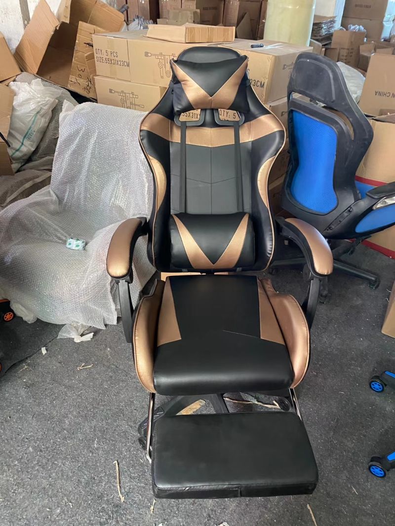 Hot Selling Chairs Gamer PU Leather Gaming Chair High Medium Back Chairs