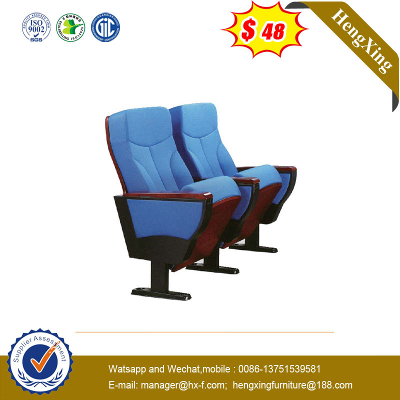 2 Seat Cheap High Quality Interlocking Auditorium Church Painting Cinema Chair