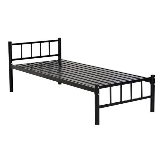 Hot Sale Stuff Dormitory Bed Easy Install Steel Single Beds