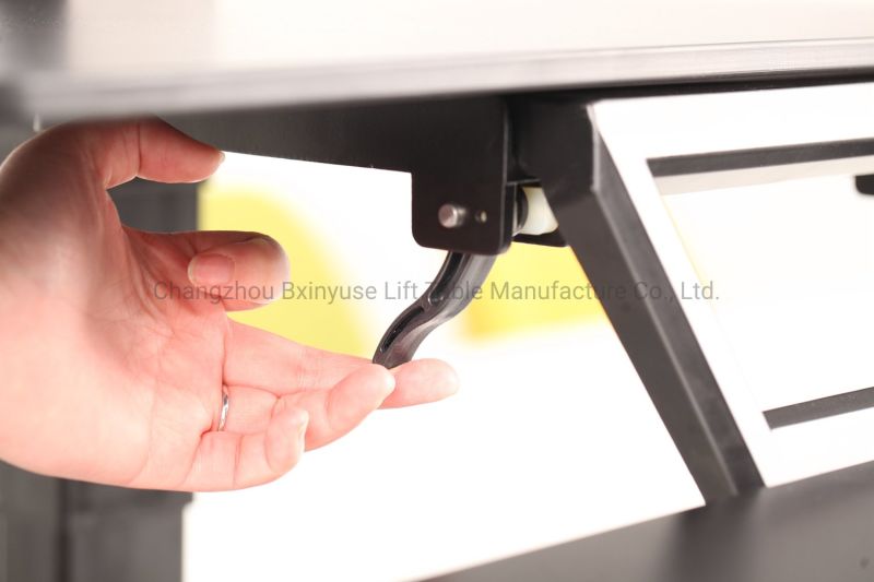 Pneumatic Adjustable Lift up Down Office Desk Laptop Desk