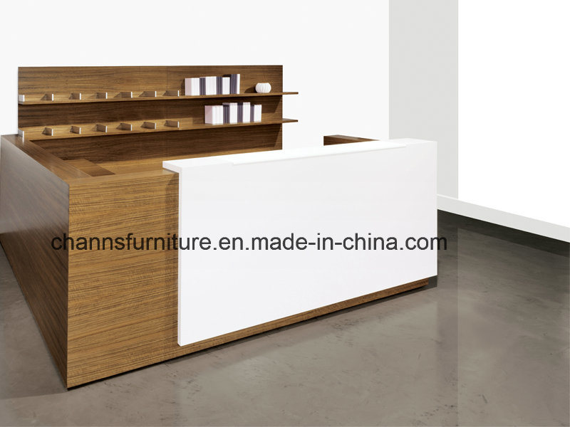 New Design Stylish Salon Office Big Size Reception Desk Front Table (CAS-RA01)