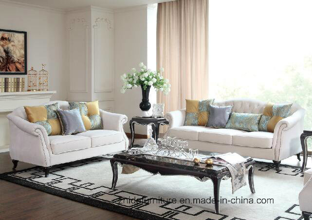 Modern Style Living Room Fabric Sofa Set (S6935)