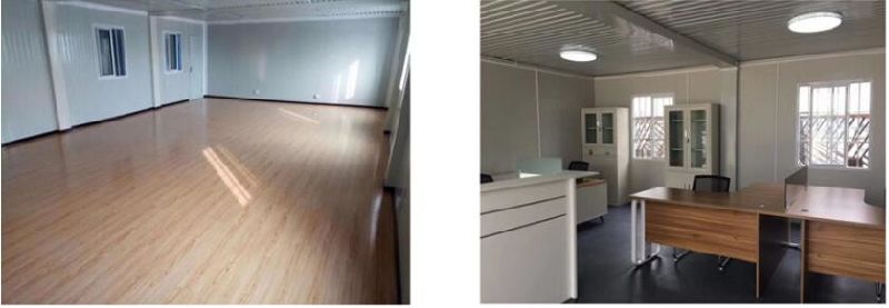 China Modern 2 Bedroom Metal Prefabricated Cabin Kit Homes