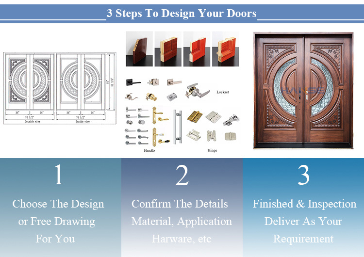 External Entrance Double Slide Doors Design Exterior Solid Wooden Glass Sliding Pocket Door System