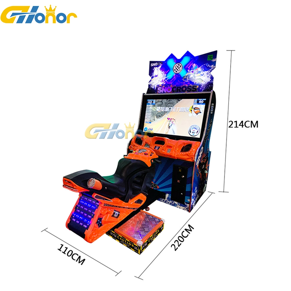 Indoor Motorcycle Racing Game Coin Operated Racing Game Console 3D Simulator Motorcycle Racing Game Arcade Motor Driving Game Arcade Machine