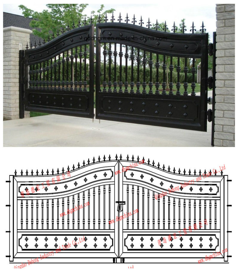 Ornamental Iron Gate/Steel Gate/Metal Gate