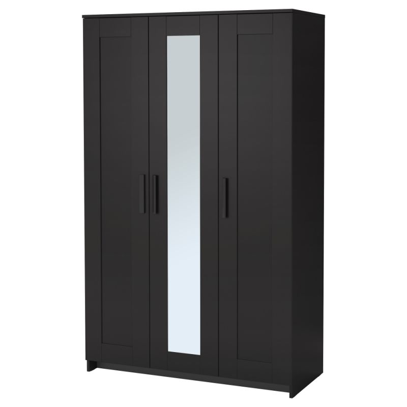 Wholesale Large Triple Storage Wooden Armoire Wardrobe for Hanging Clothes