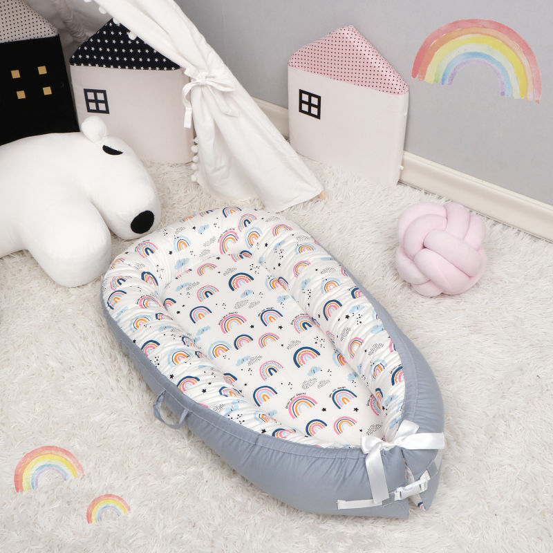 Baby Crib Bed Portable Removable and Washable Uterine Bionic Bed Baby Crib