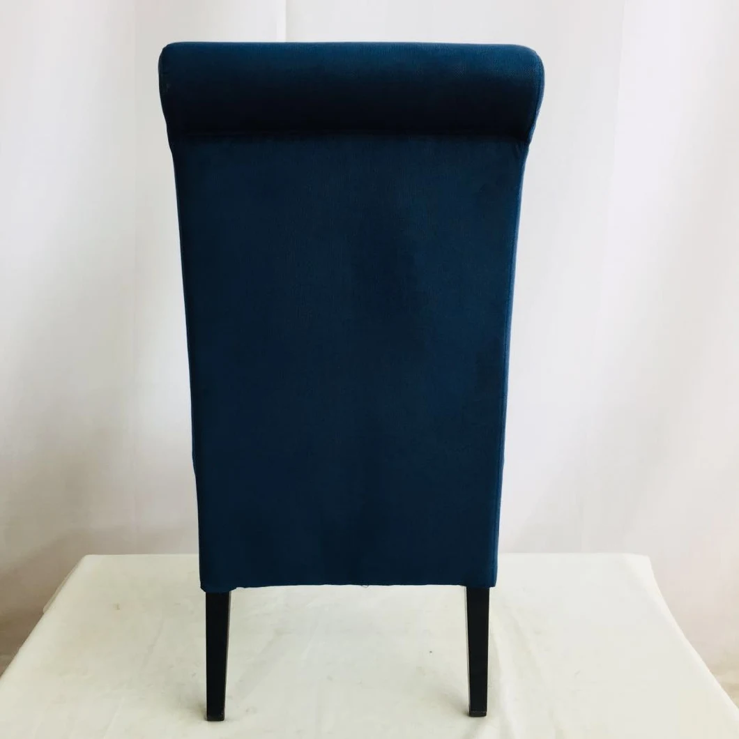 Modern Armless Soft Fabric Upholstered Dining Chair Dining Room Furniture Chair
