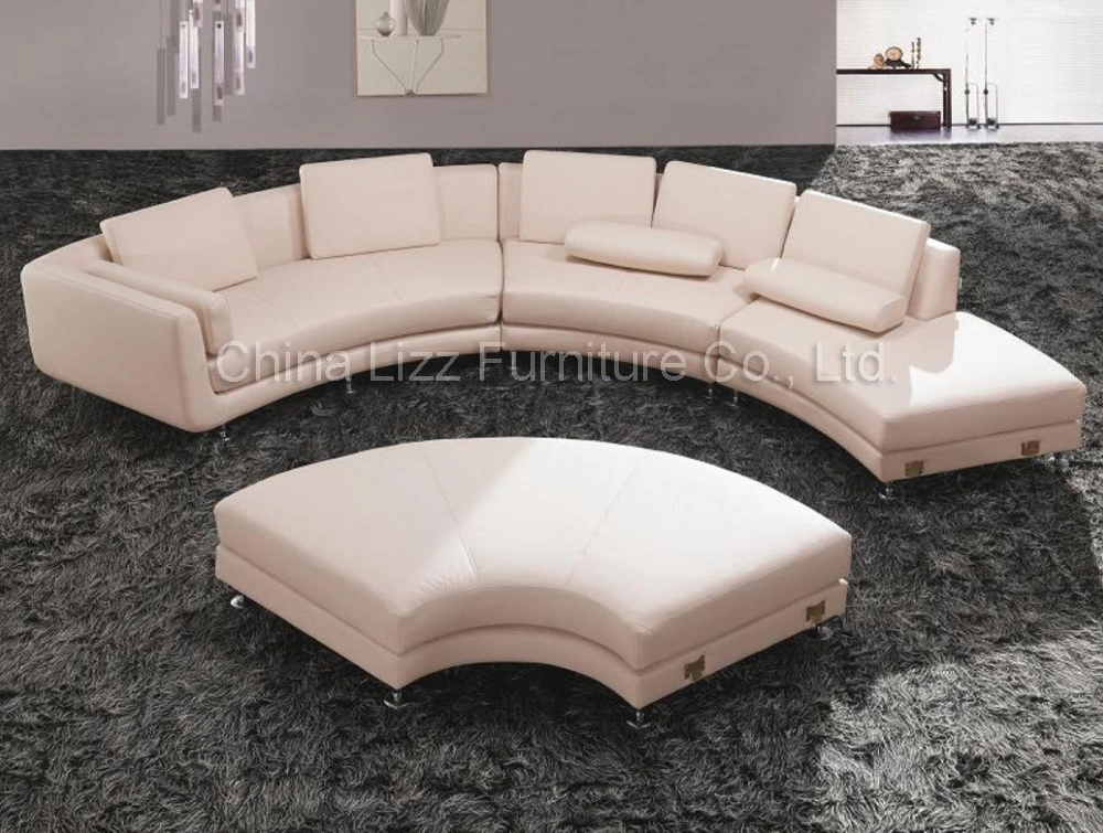 Modern Home Furniture Half Round S-Shape Sofa