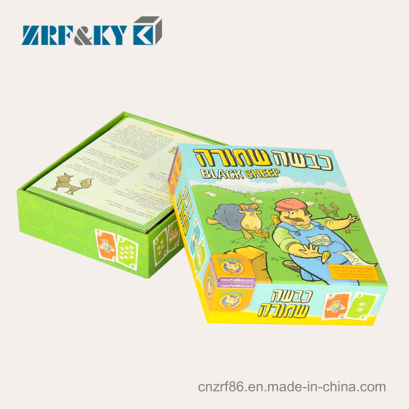 Children Cardboard Paper Playing Cards Gift Packaging Game Boxes