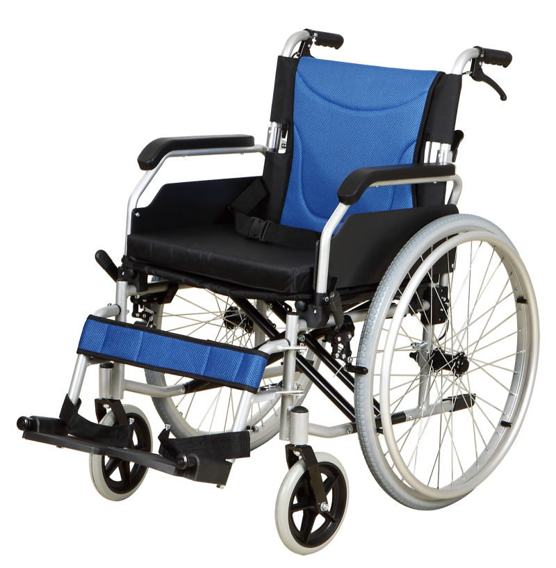 Aluminum Wheelchair Foldable Manual Orthopedic Wheelchair