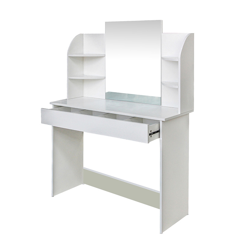 Modern Dressing Table with Mirrors MDF Dressing Table