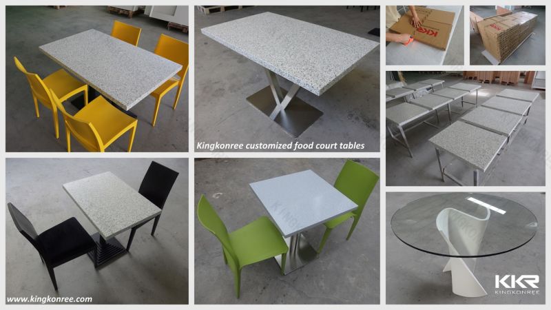 Restaurant Table Solid Surface Table Marble Table Dining Table Buffet Table Stone Table