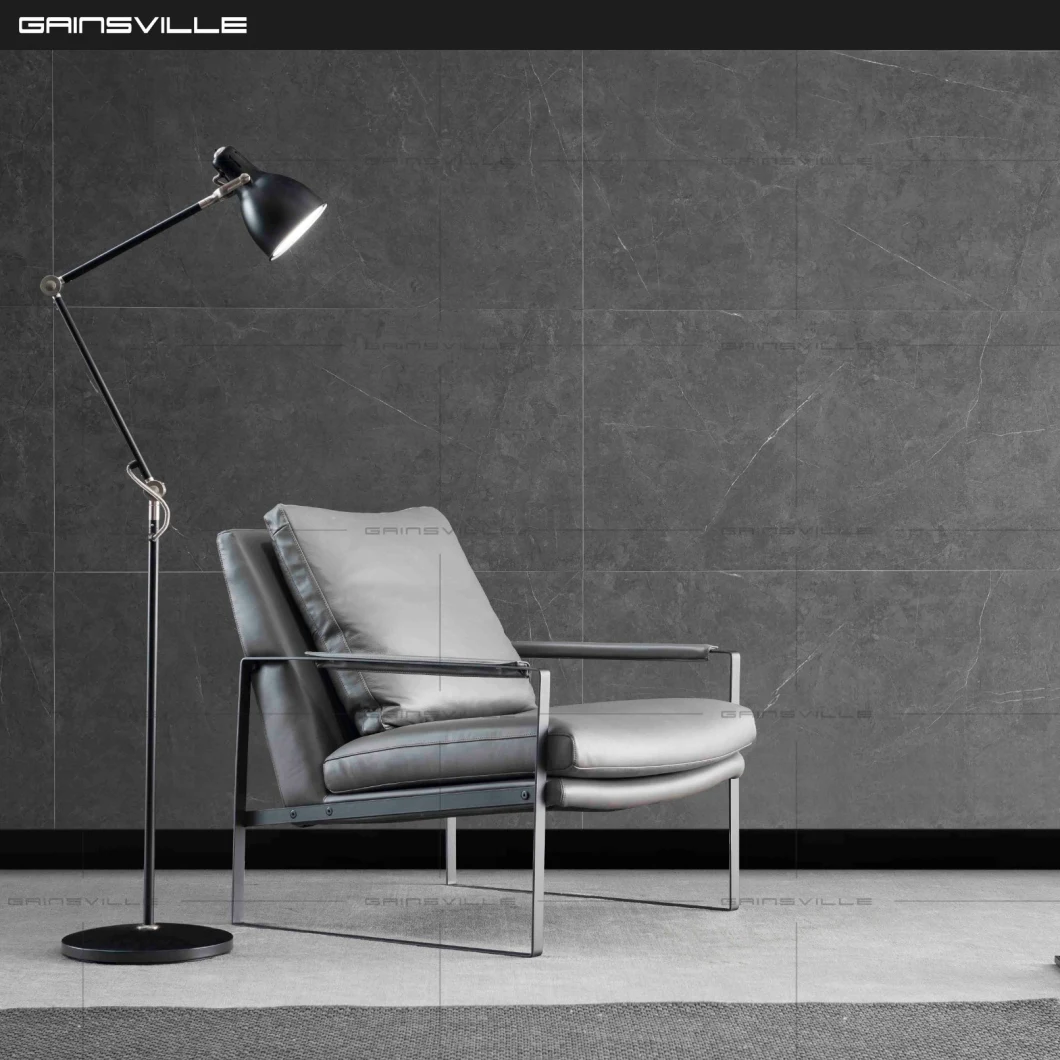 Italian Design Furniture High Quality Modern Leisure Leather Chair Crf28