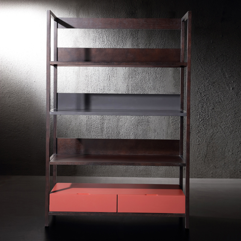 Factory Direct Simple Modern Wooden Bookcase, Bookshelf (YA983Y)