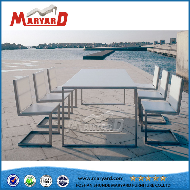 Outdoor Patio PP Table Top Dining Table Set