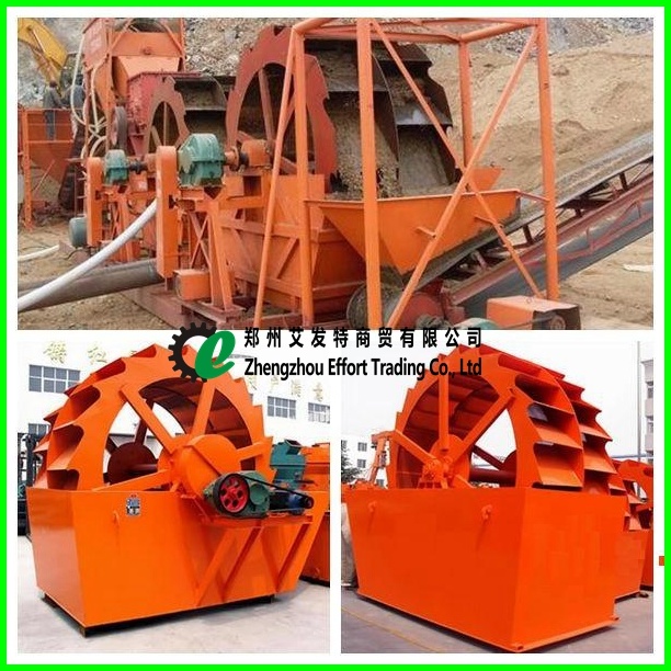 Small Bucket Sand Washer Small Wheel Sand Washer