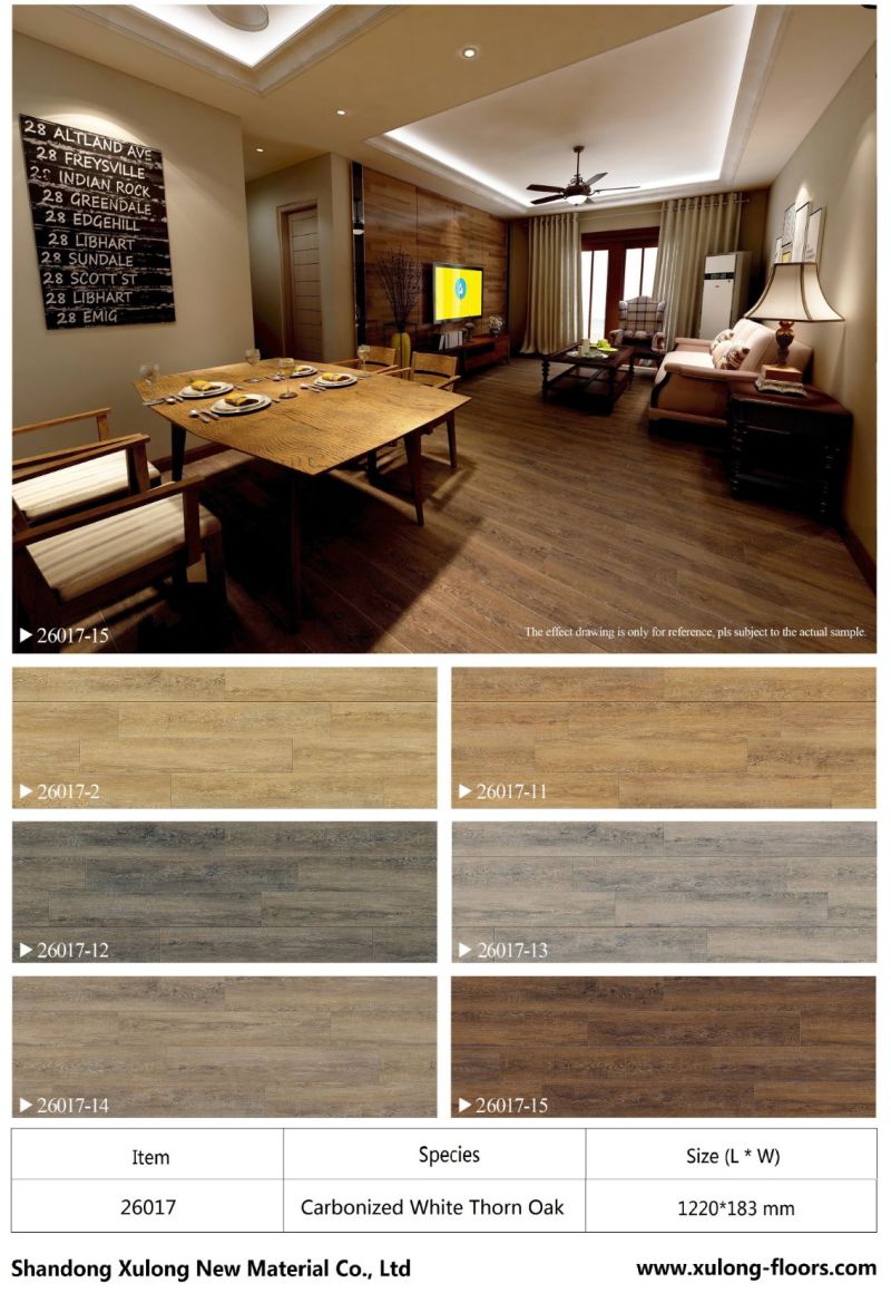 Eco-Friendly Vinyl Plank Floor Luxury Vinyl Flooring Spc Floor