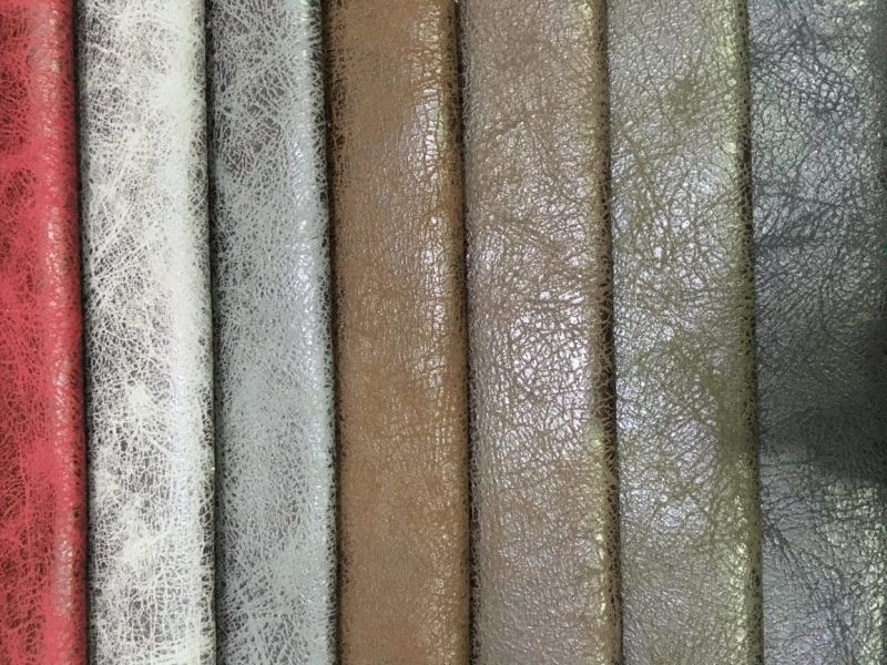 Suede Sofa Fabric with Leather Looking Sofa Fabric (JH038)