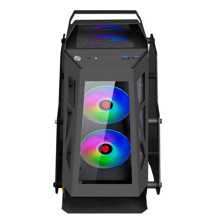 Best Sale Computer Gaming PC Case Microatx Tower Desktop Host Gabinet Gamer