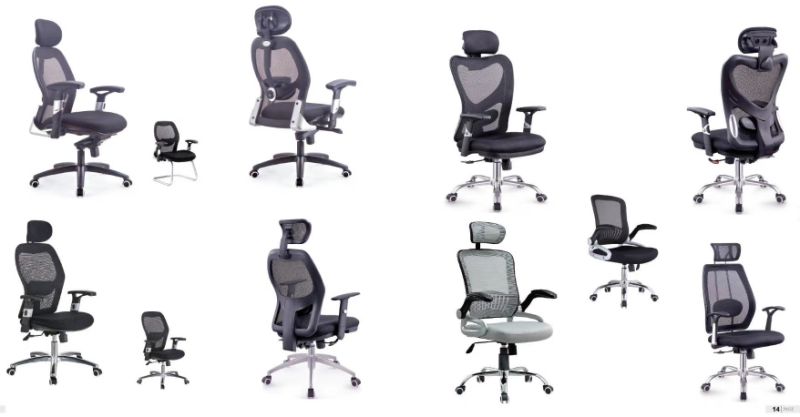 Reclining Office Chair High Back Office Furniture Cheap Fabric Mesh Chairs