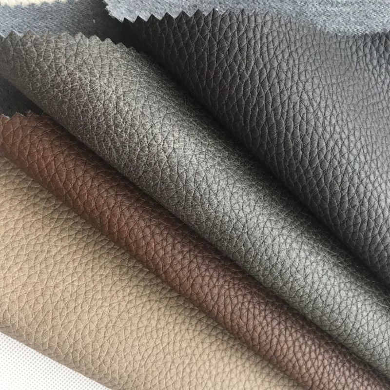 Smoothly Surface PU Sofa Leather