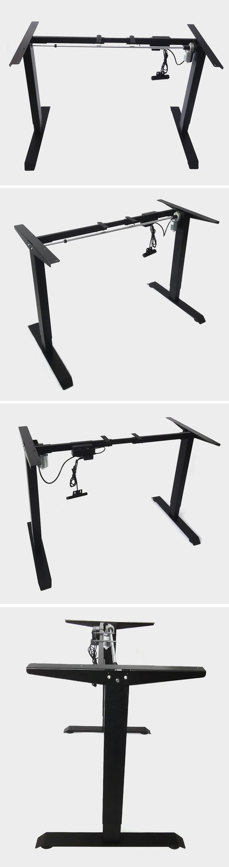 Automatic Healthy Single Motor Electric Sit Stand Desk Adjustable Desk Home Office Lift Desk