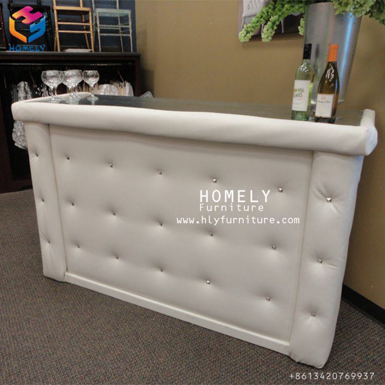 Hly Beauty Salon Counter Table Reception Desk with Button
