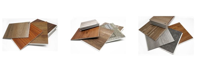 Wood Look Flooring Plank Interlocking Vinyl Floor Spc Floor