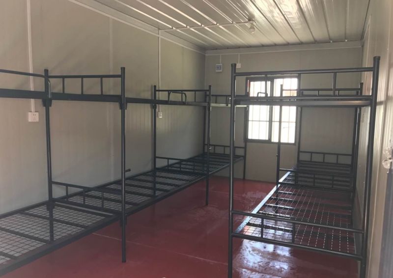 Construction/Mining Site Workers' Living Container Dormitory with Bunk Beds